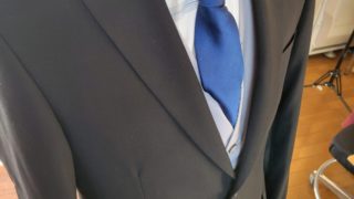 オーダースーツ製作一例　礼服の巻