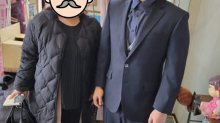 初めてのスーツは動きやすいストレッチオーダー